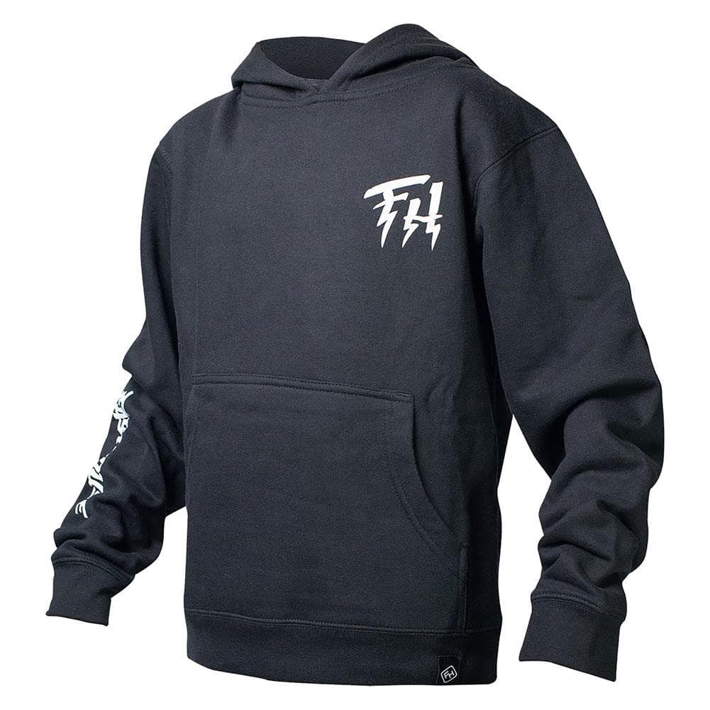 Fasthouse Youth Beredude Hoodie: Black Ys