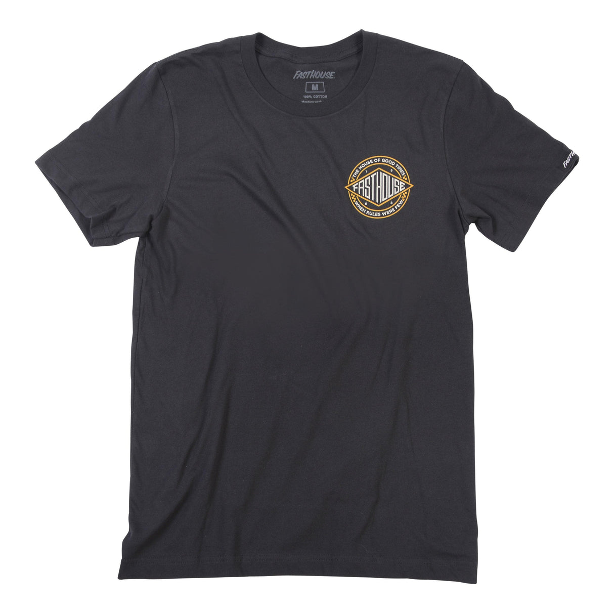 Fasthouse Coastal Tee 2022: Black S