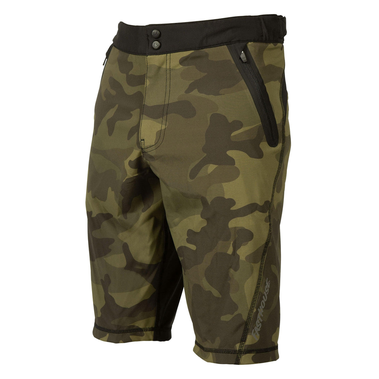 Fasthouse Youth Crossline 2.0 Shorts: Camo Y28