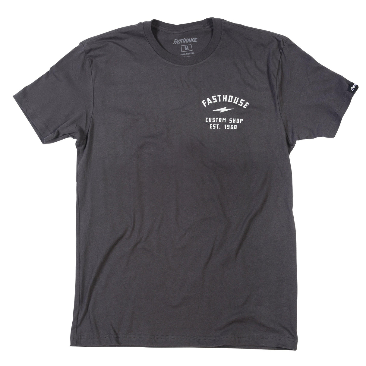 Fasthouse Fundamental Tee 2022: Vintage Black S