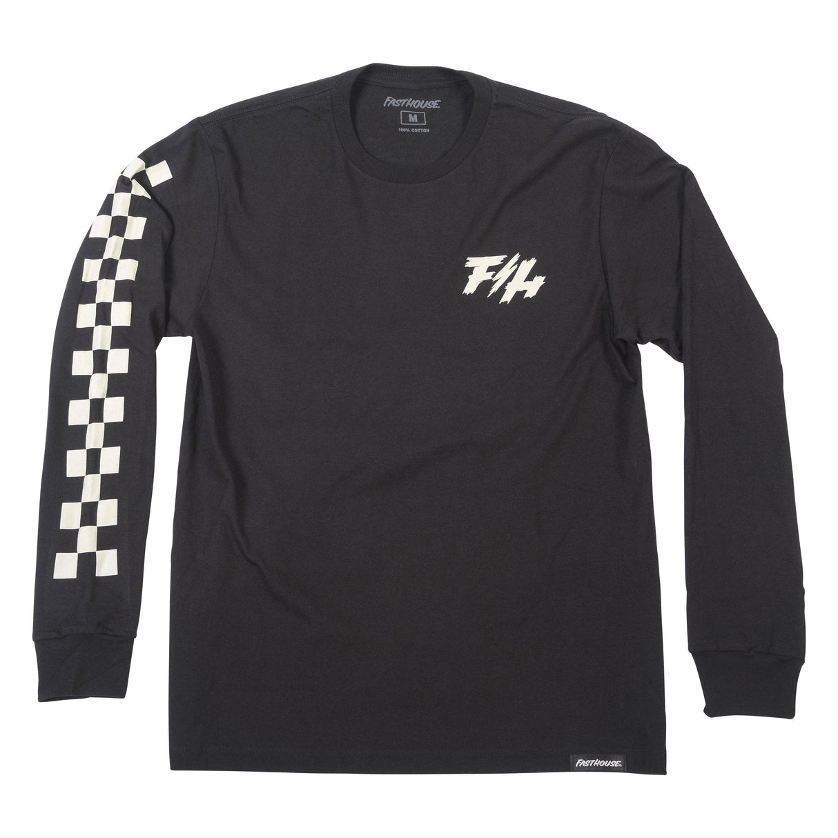 Fasthouse High Roller Long Sleeve Tee 2022: Black M