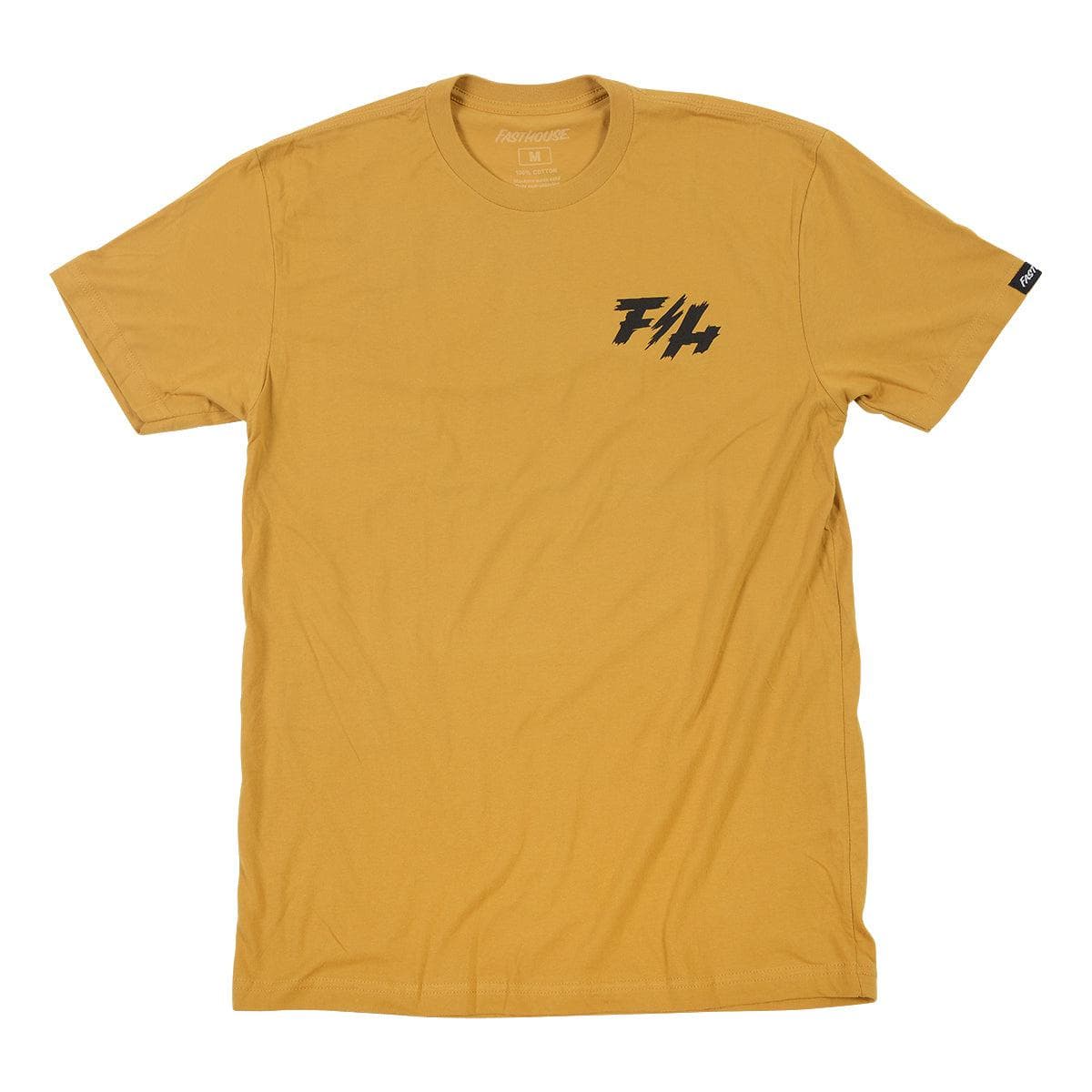 Fasthouse High Roller Tee 2022: Vintage Gold S