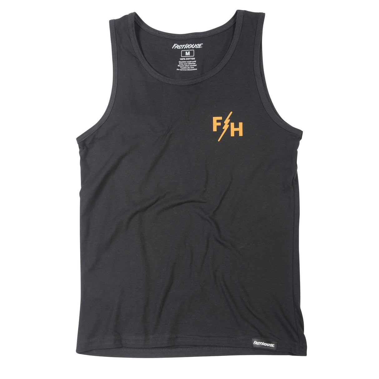 Fasthouse Origin Tank 2022: Black M