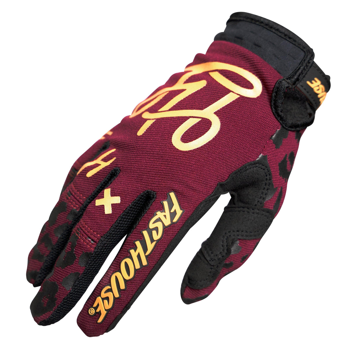 Fasthouse Women'S Speed Style Golden Gloves 2021: Maroon Xl