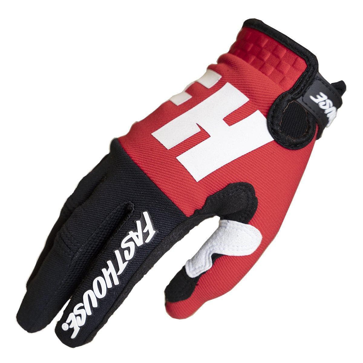 Fasthouse Speed Style Remnant Gloves 2021: Red/Black S