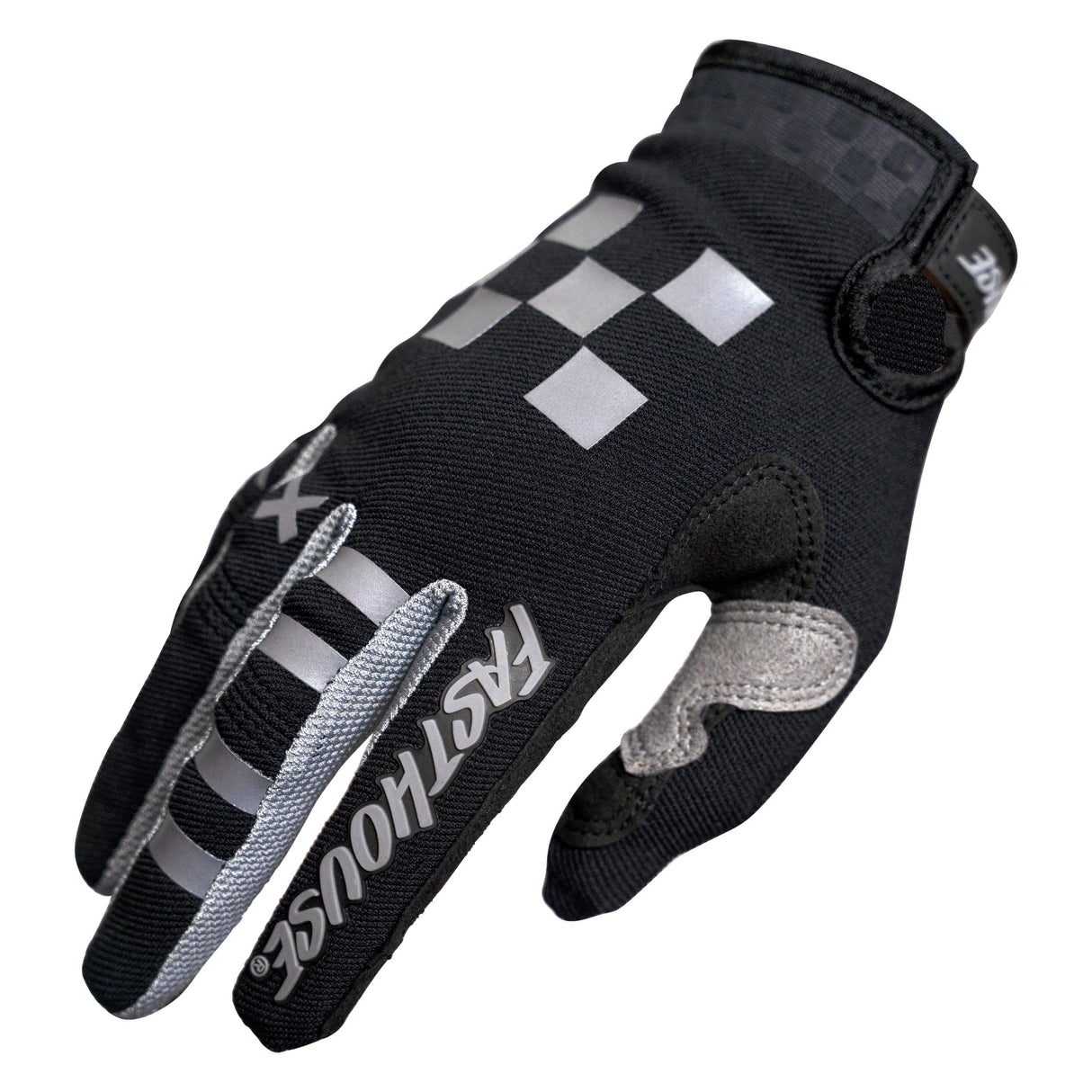 Fasthouse Speed Style Rufio Gloves 2021: Black/White M