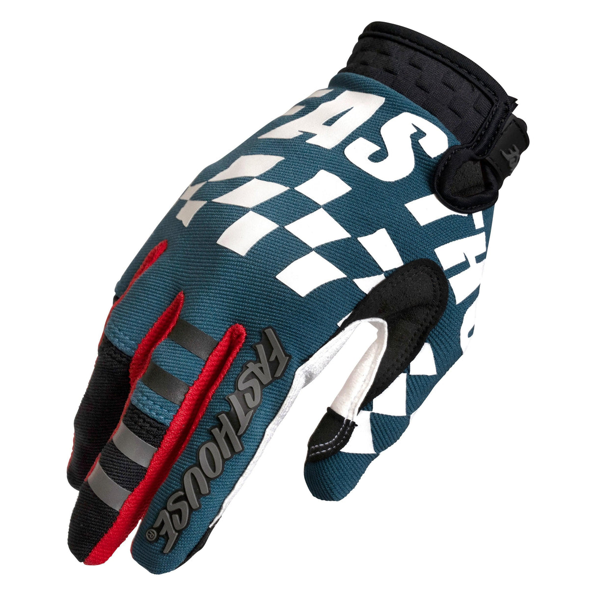 Fasthouse Speed Style Velocity Gloves 2022: Indigo 2Xl