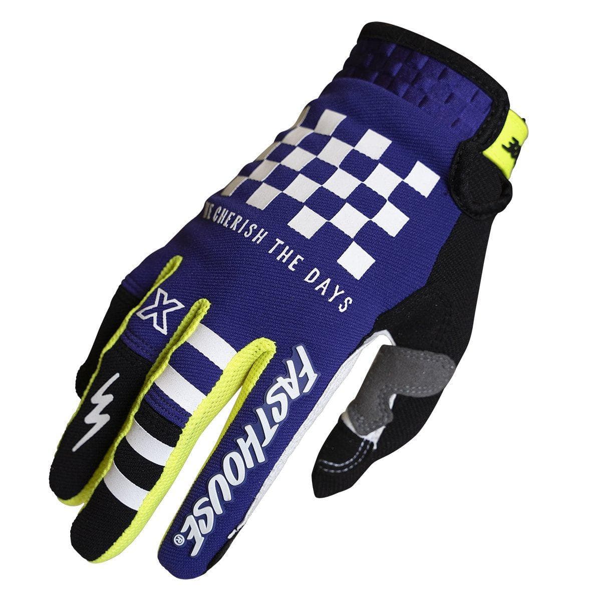 Fasthouse Speed Style Brute Gloves 2021: Purple/Black 2Xl