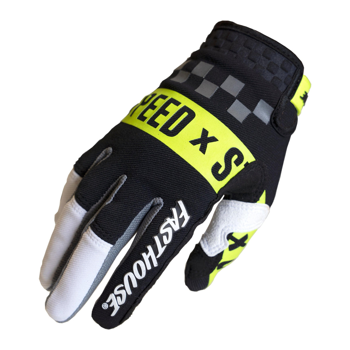 Fasthouse Speed Style Domingo Gloves 2021: White/Black S