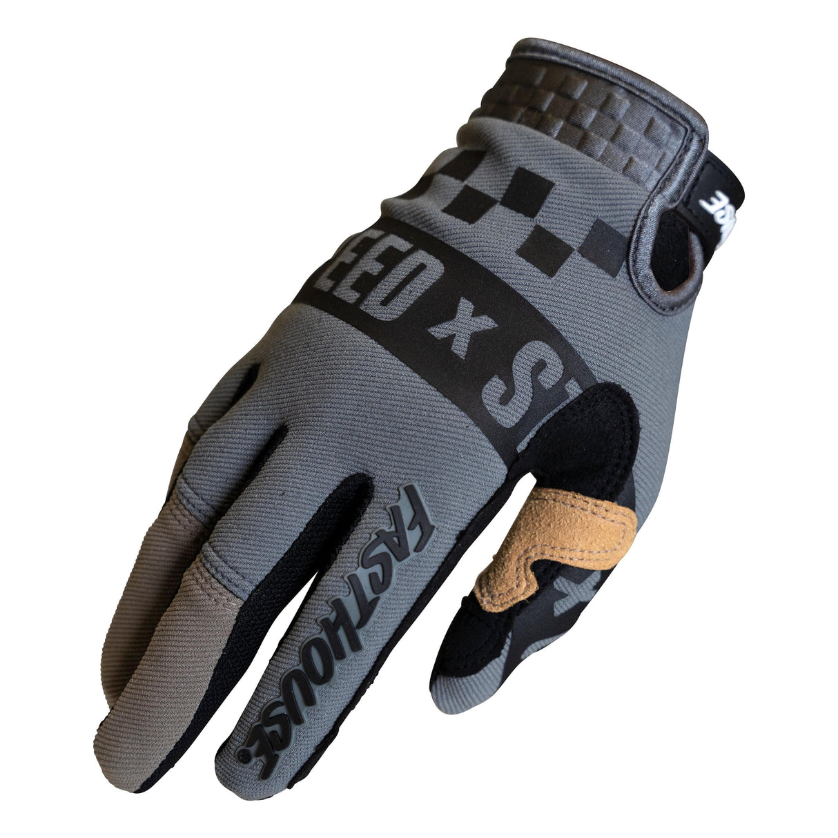 Fasthouse Speed Style Domingo Gloves 2021: Black/Moss M