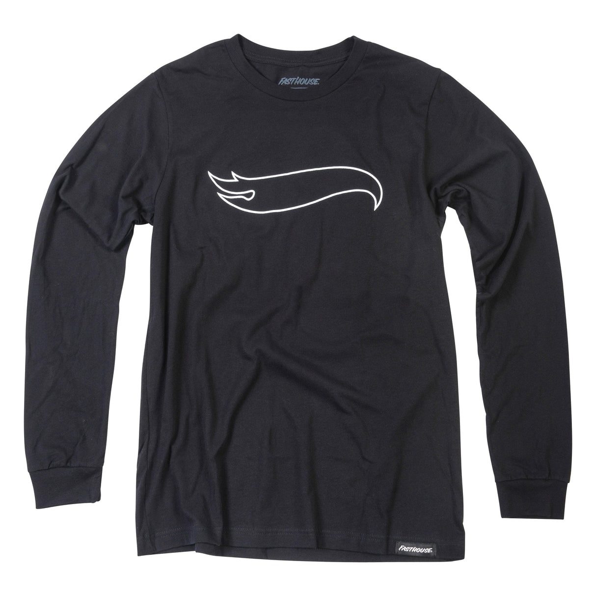 Fasthouse Stacked Hot Wheels Long Sleeve Tee 2022: Black 2Xl