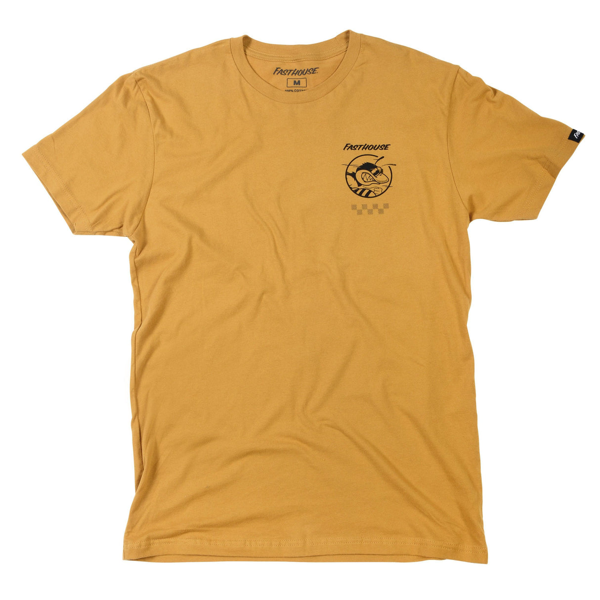 Fasthouse Swarm Tee 2022: Vintage Gold S