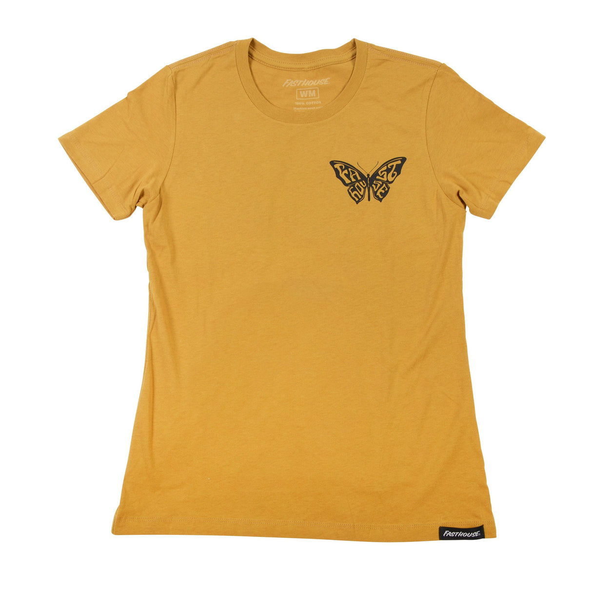 Fasthouse WomenS Myth Tee 2022: Vintage Gold Wxl