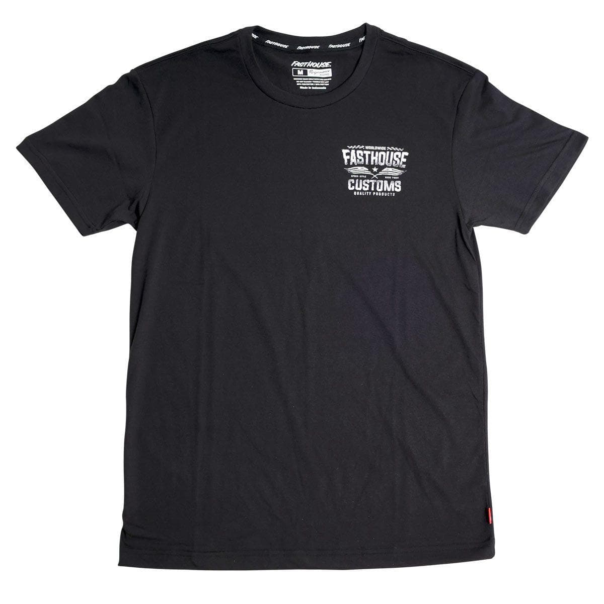 Fasthouse Tremor Tech Tee Ss 2021: Black S