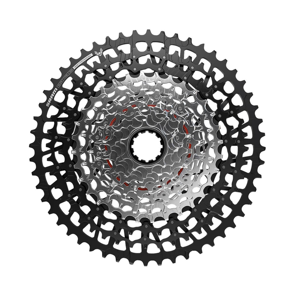 Sram Cassette Xs-1275 T-Type Eagle 12 Speed: Black 10-52T