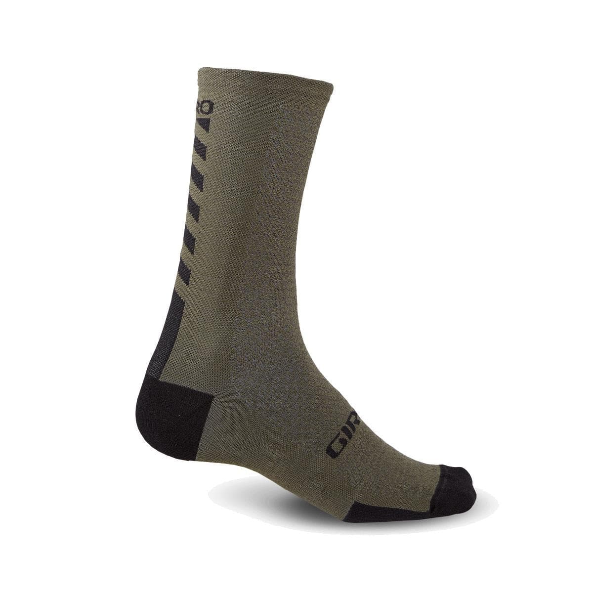 Giro Hrc+ Merino Wool Cycling Socks 2019: Mil Spec/Black L