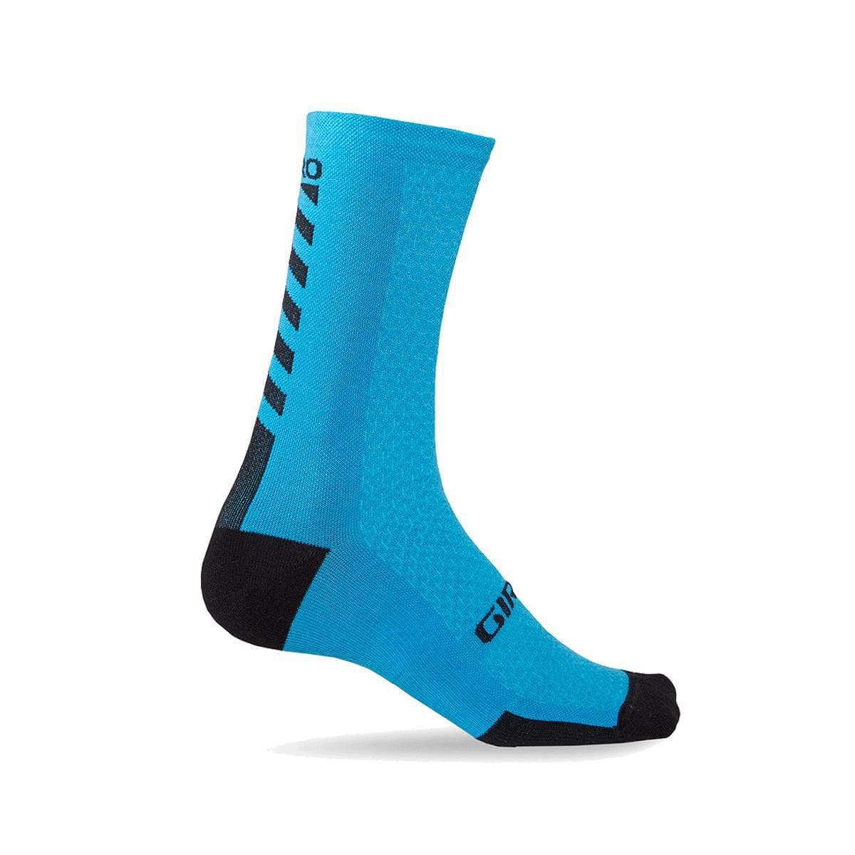 Giro Hrc+ Merino Wool Cycling Socks 2019: Blue Jewel/Black S