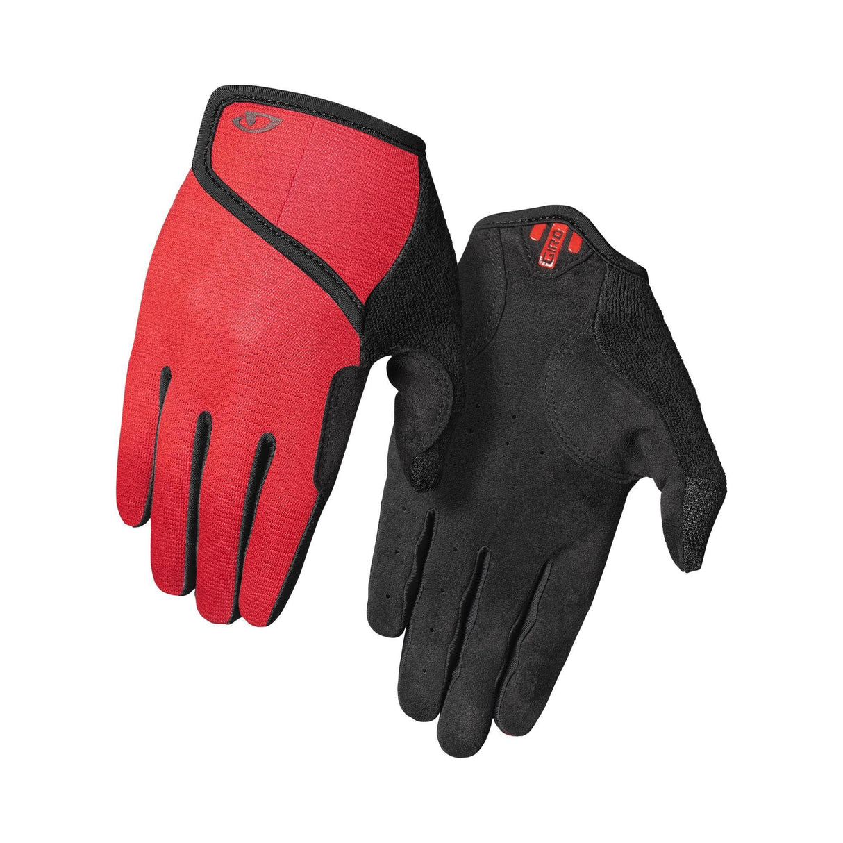 Giro Dnd Junior 2 Cycling Gloves 2022: Bright Red Xs