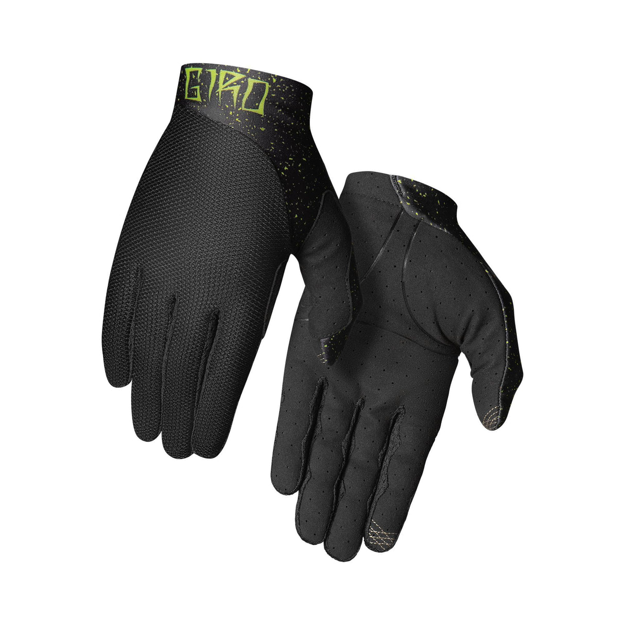 Giro Trixter Dirt Cycling Gloves 2022: Lime Breakdown Xl