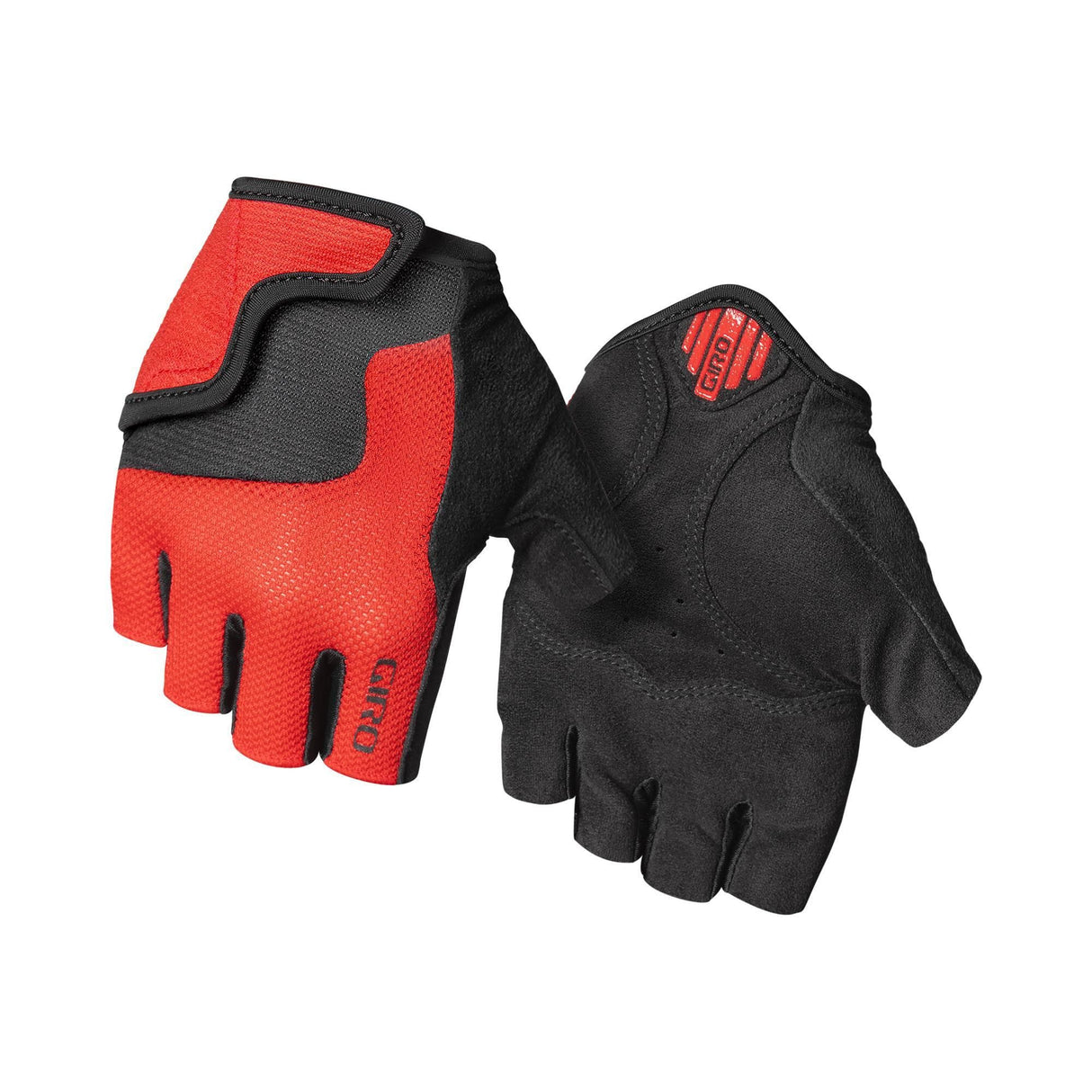 Giro Bravo Junior Cycling Mitt 2022: Bright Red Xs