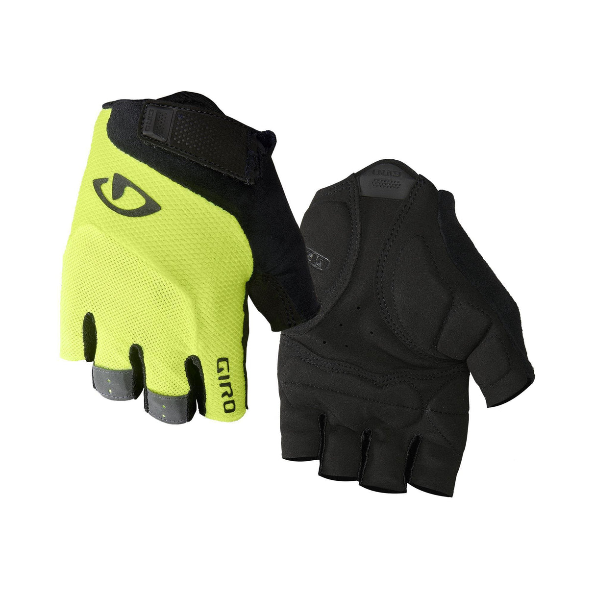 Giro Bravo Gel Road Cycling Mitt 2019: Highlight Yellow M