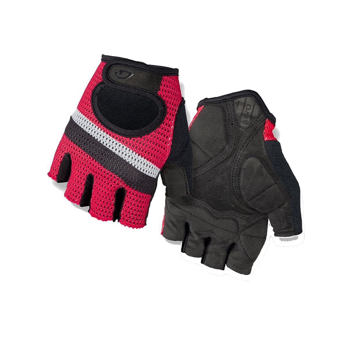 Giro Siv Road Cycling Mitt 2019: Bright Red Stripe S