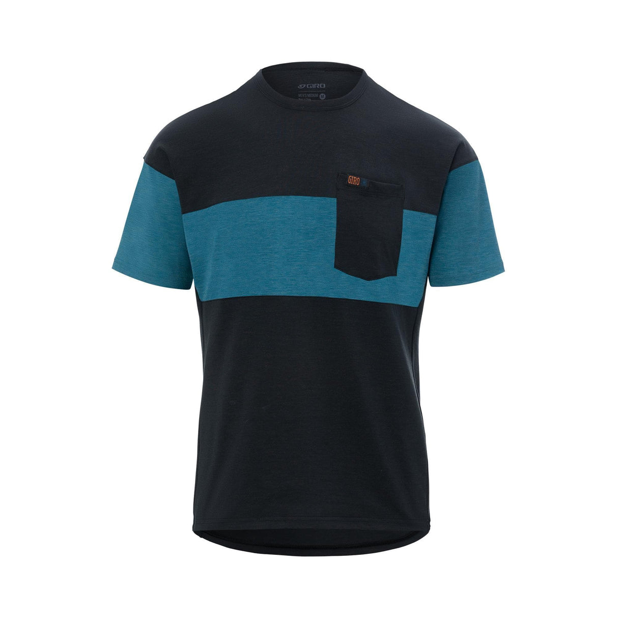 Giro Men'S Ride Jersey 2022: Black/Harbour Blue S