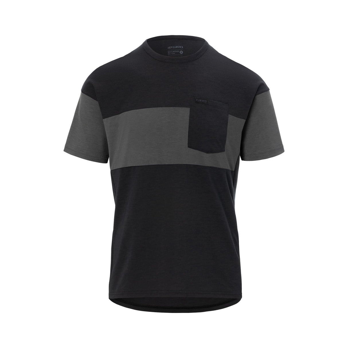 Giro Men'S Ride Jersey 2022: Black/Charcoal L