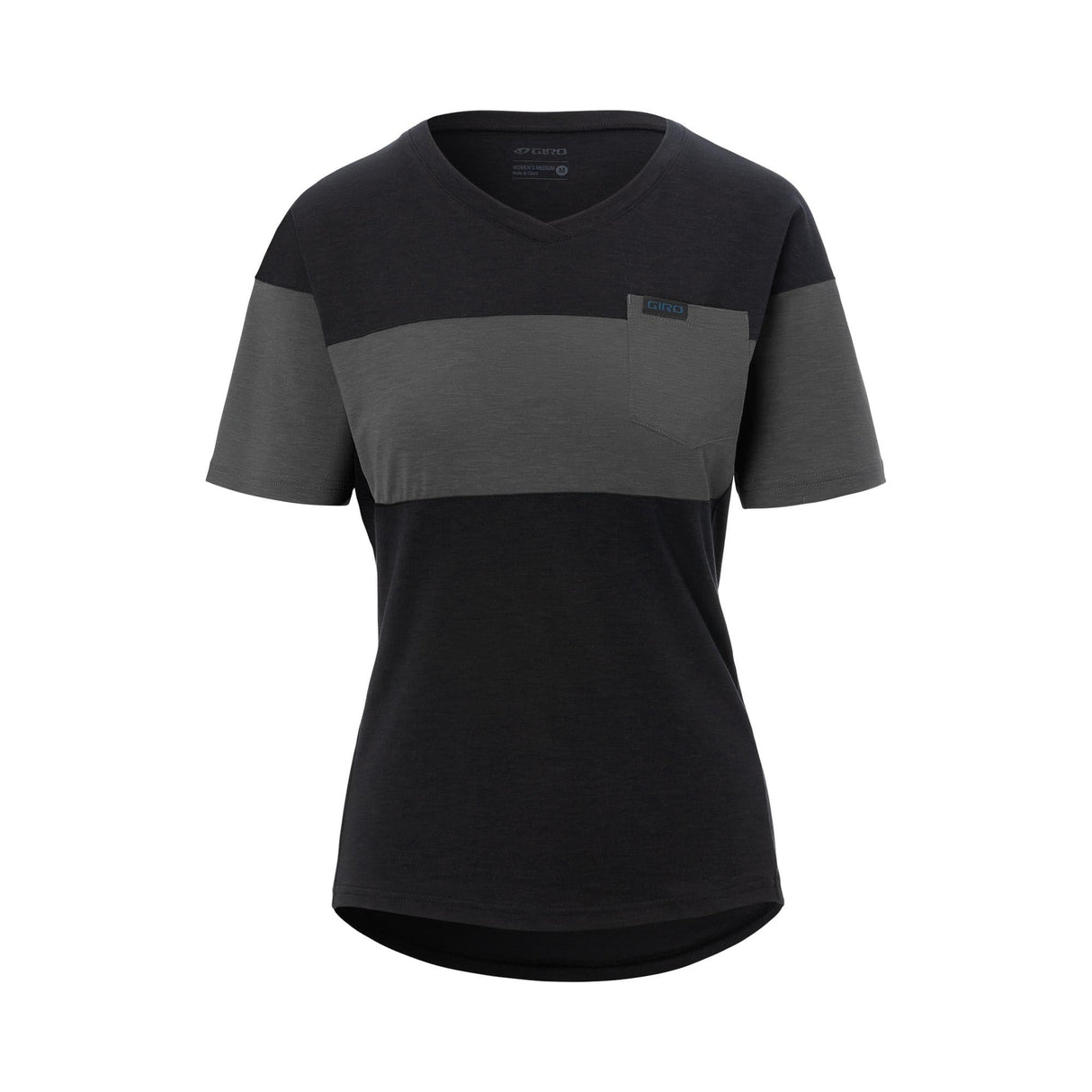 Giro Women'S Ride Jersey 2022: Black/Charcoal Xs