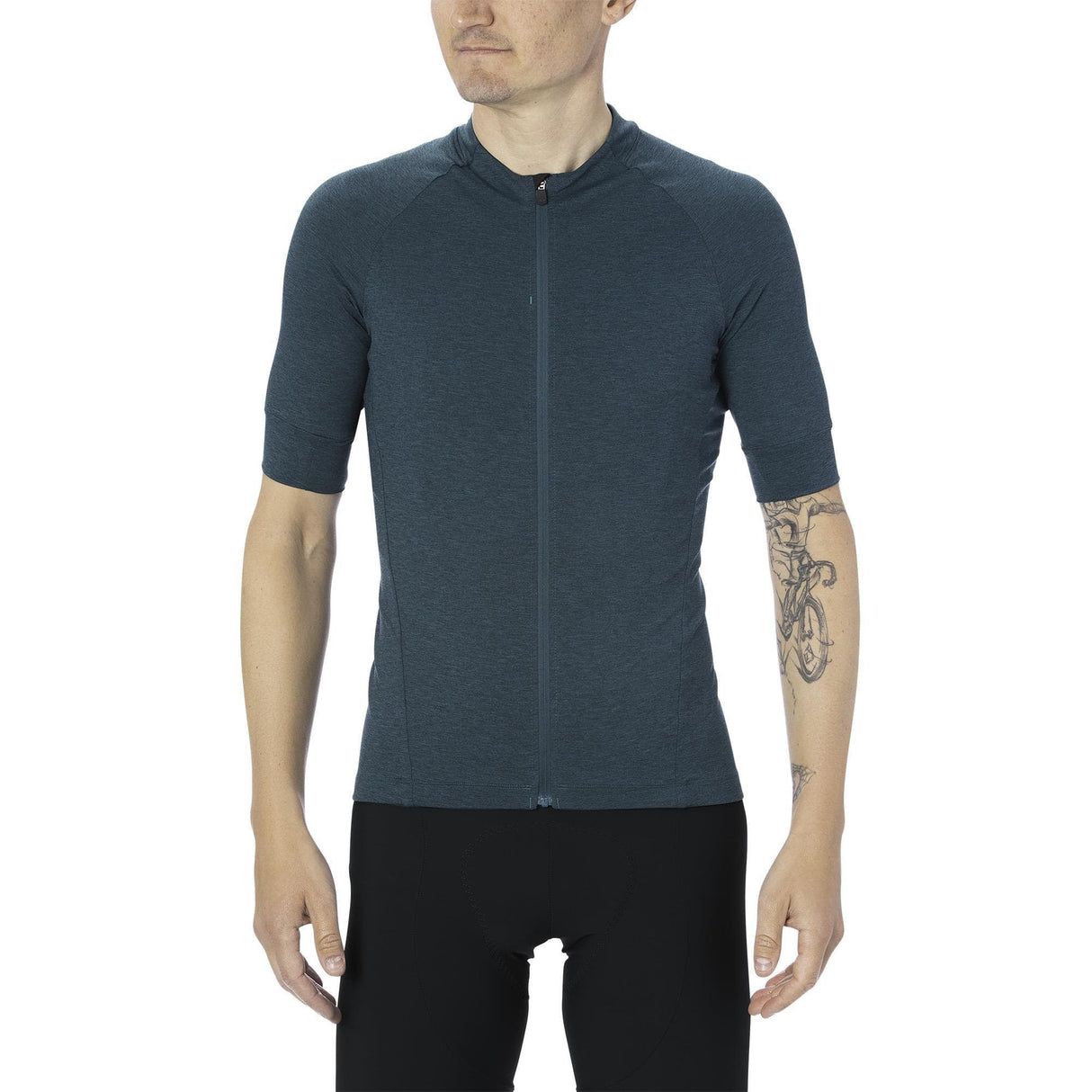 Giro New Road Short Sleeve Jersey 2020: True Spruce/Heather L