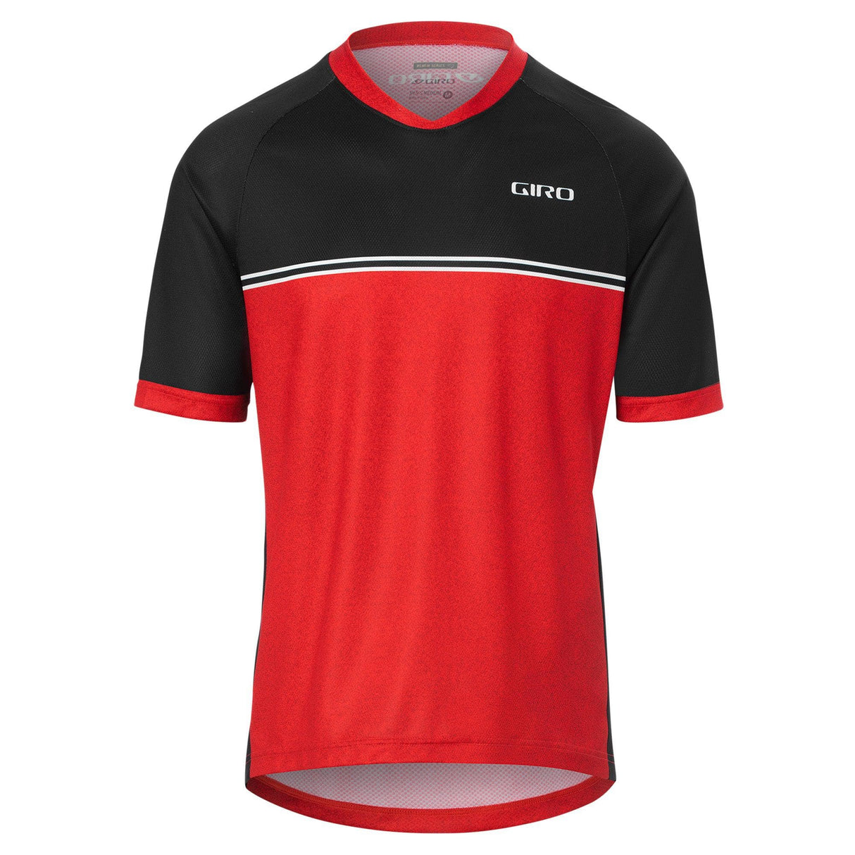 Giro Roust Short Sleeve Mtb Jersey 2021: Red Raceline 2Xl