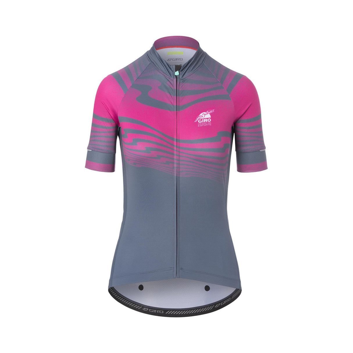 Giro Ondas Collection - Women'S Chrono Expert Short Sleeve Jersey 2021: Pink Street Xs