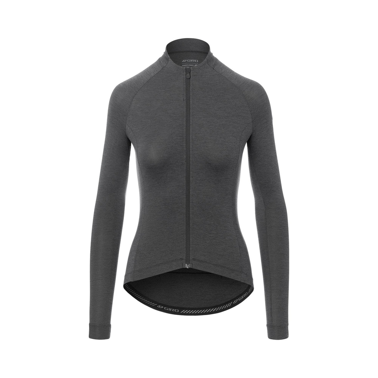 Giro Women'S New Road Long Sleeve Jersey 2022: Charcoal Heather Xs