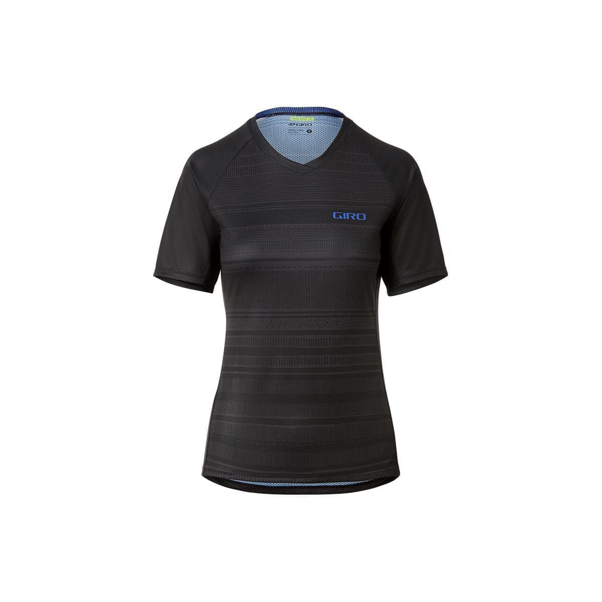 Giro Women'S Roust Short Sleeve Mtb Jersey 2020: Black Lines Xs