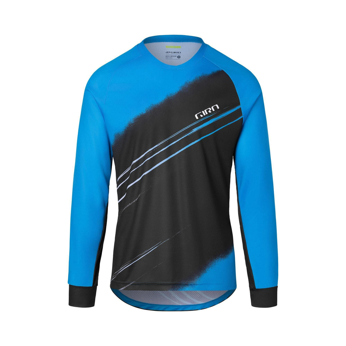 Giro Roust Long Sleeve Mtb Jersey 2023: Blue Actuator L