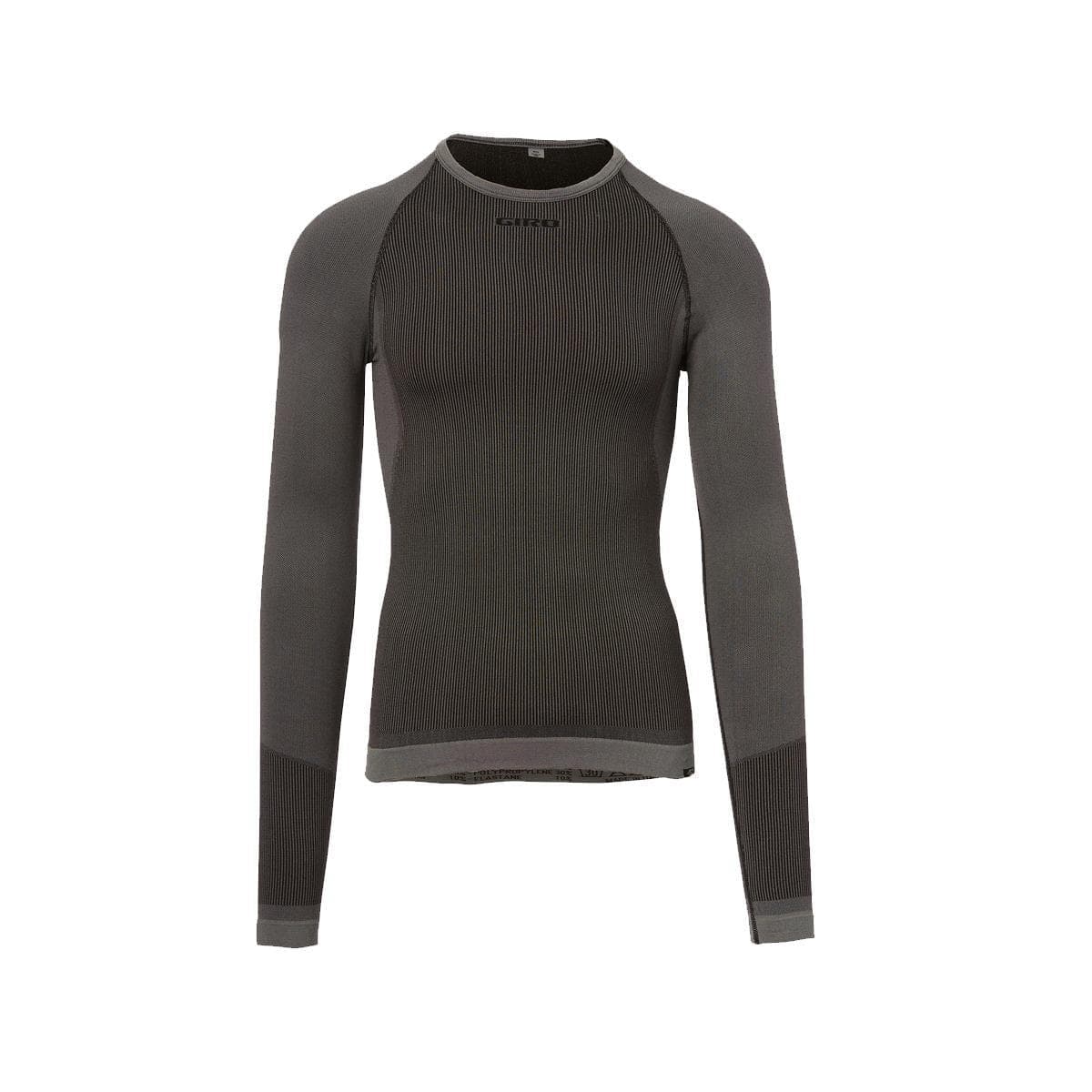 Giro Chrono Long Sleeve Base Layer 2019: Charcoal Xl/2Xl