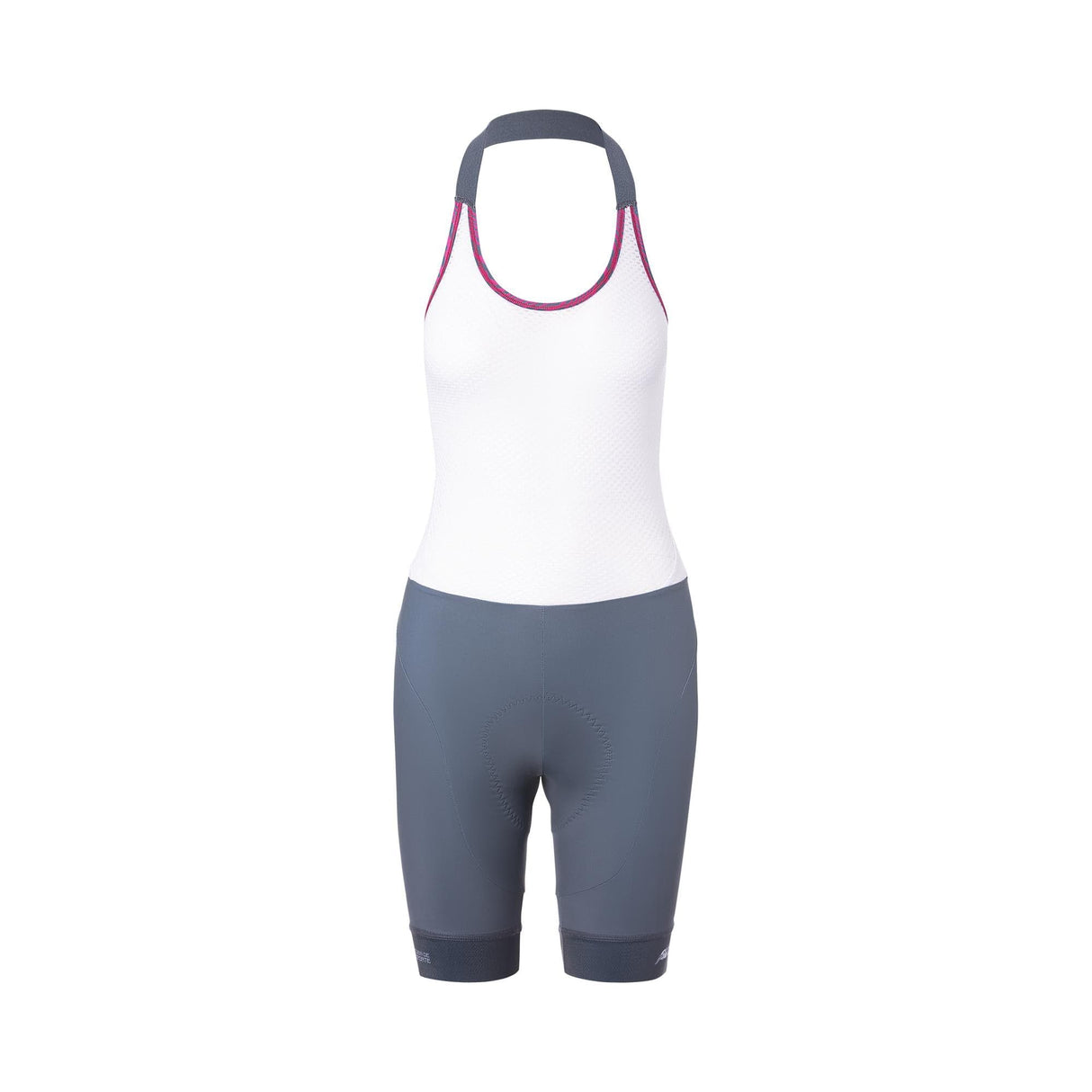 Giro Ondas Collection - Women'S Chrono Expert Halter Bib Shorts 2021: Portaro Grey L