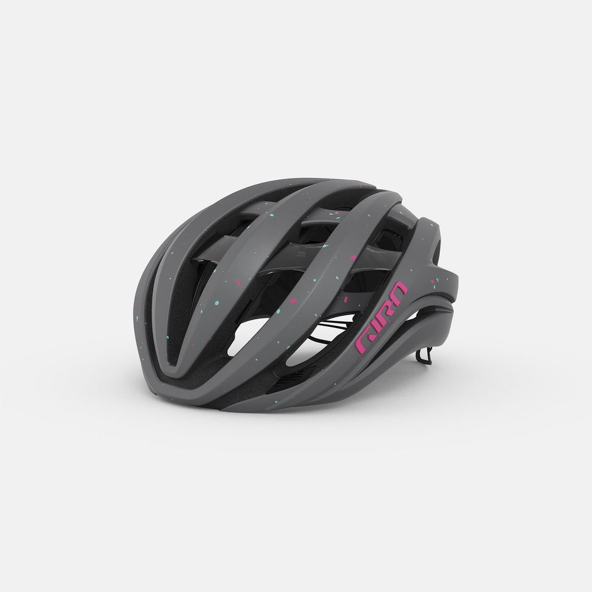 Giro Aether Spherical Road Helmet 2022: Matte Charcoal Mica S 51-55Cm