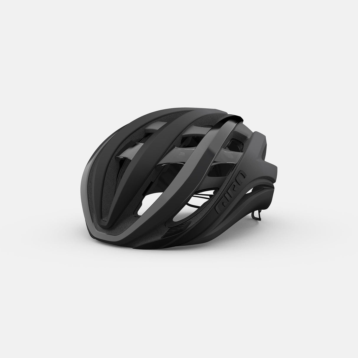 Giro Aether Spherical Road Helmet 2019: Matte Black S 51-55Cm