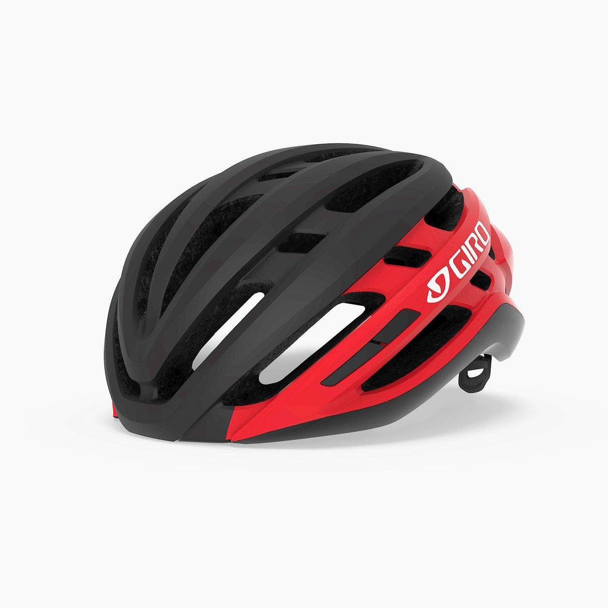 Giro Agilis Mips Road Helmet 2020: Matte Black/Bright Red L 59-63Cm