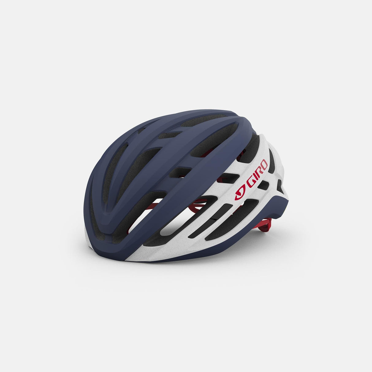 Giro Agilis Mips Road Helmet 2022: Matte Midnight / White / Red L 59-63Cm