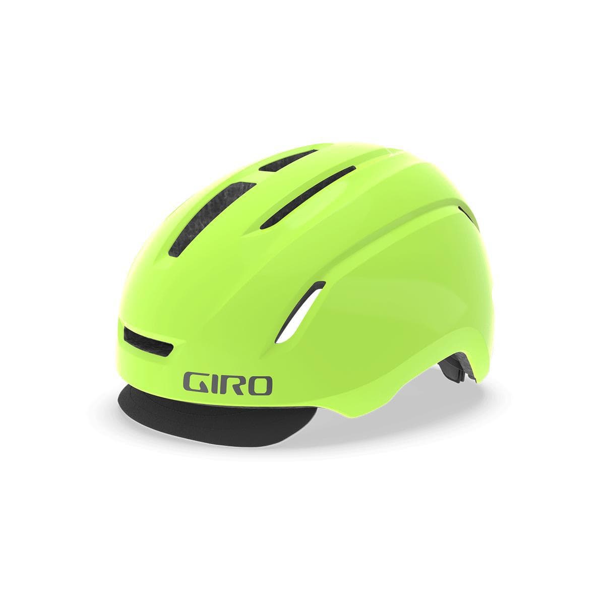 Giro Caden Led Urban Helmet 2019: Matte Highlight Yellow S 51-55Cm