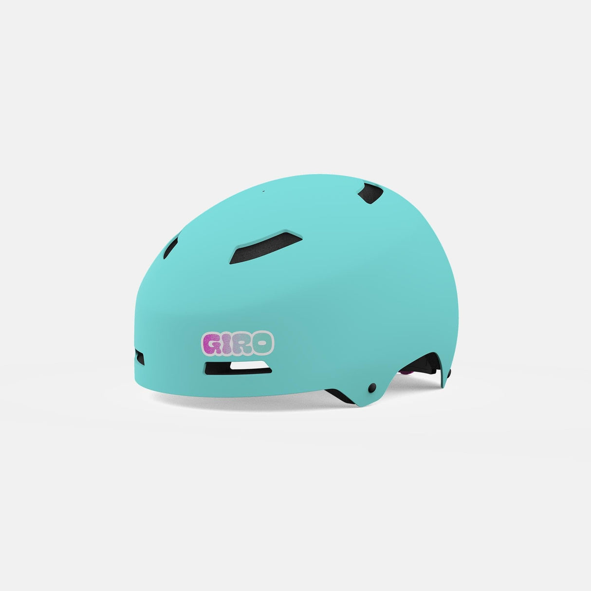 Giro Dime Fs Youth/Junior Helmet 2022: Matte Screaming Teal S 51-55Cm