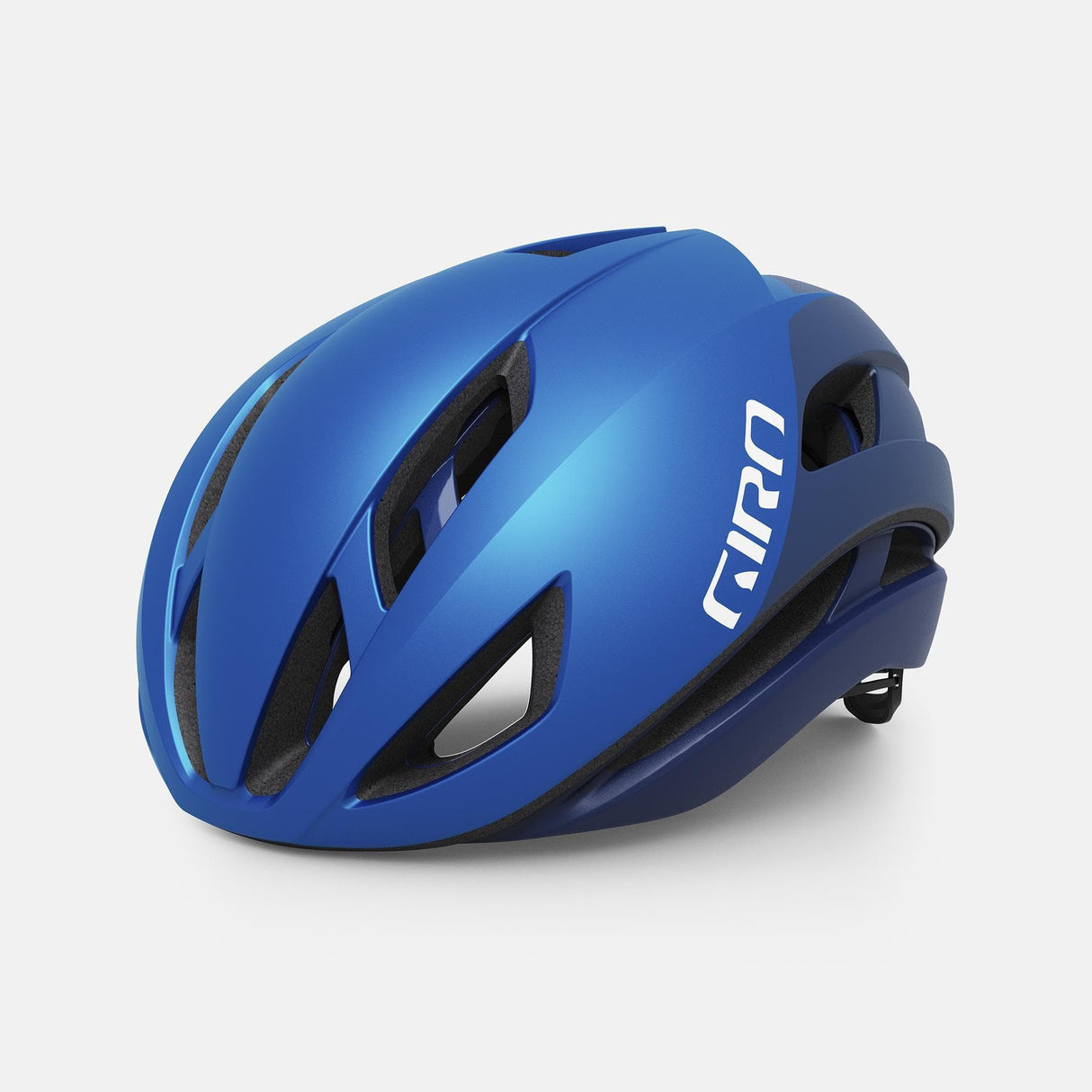 Giro Eclipse Spherical Road Helmet 2022: Matte Ano Blue M 55-59Cm