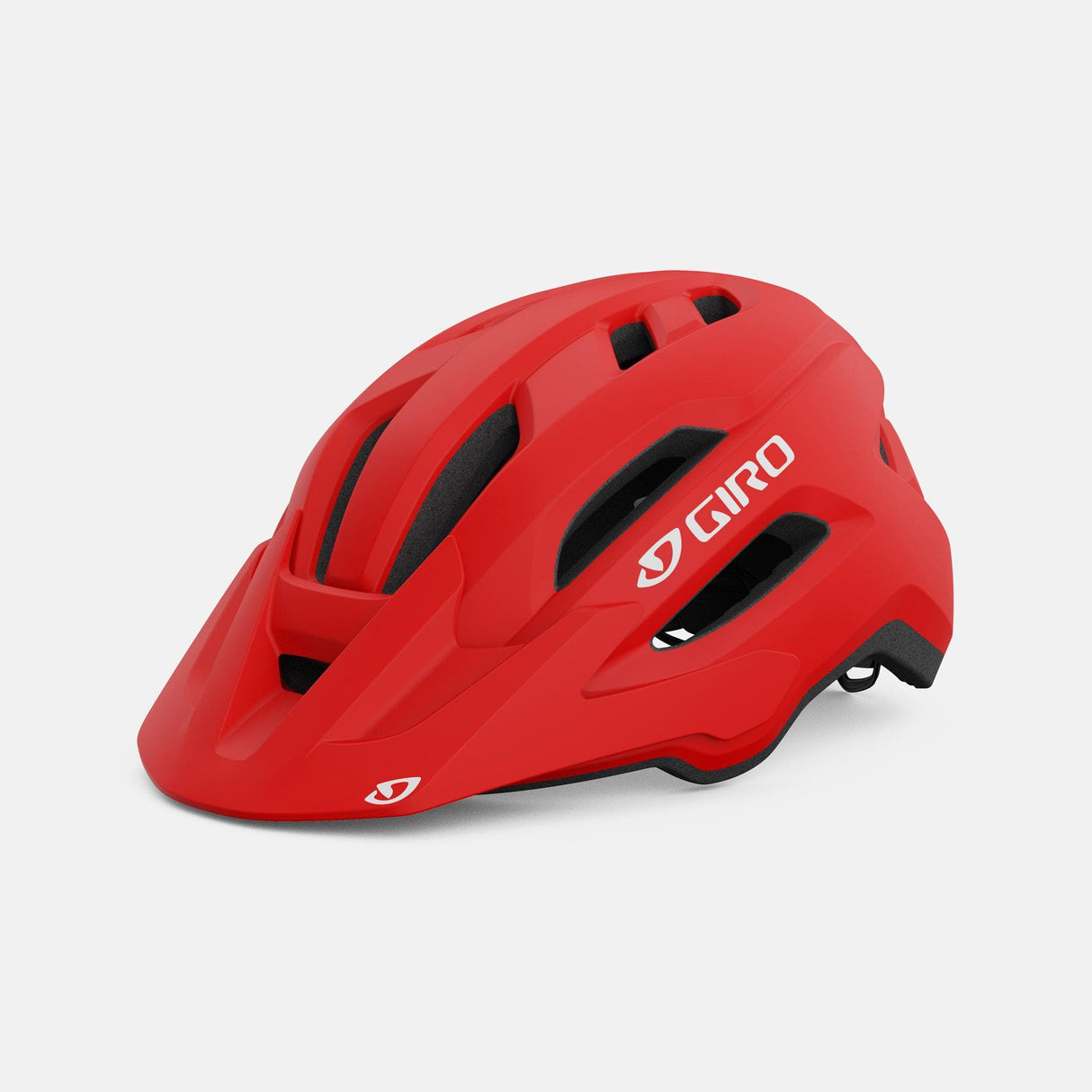 Giro Fixture Ii Mtb Helmet 2023: Matte Trim Red Unisize 54-61Cm