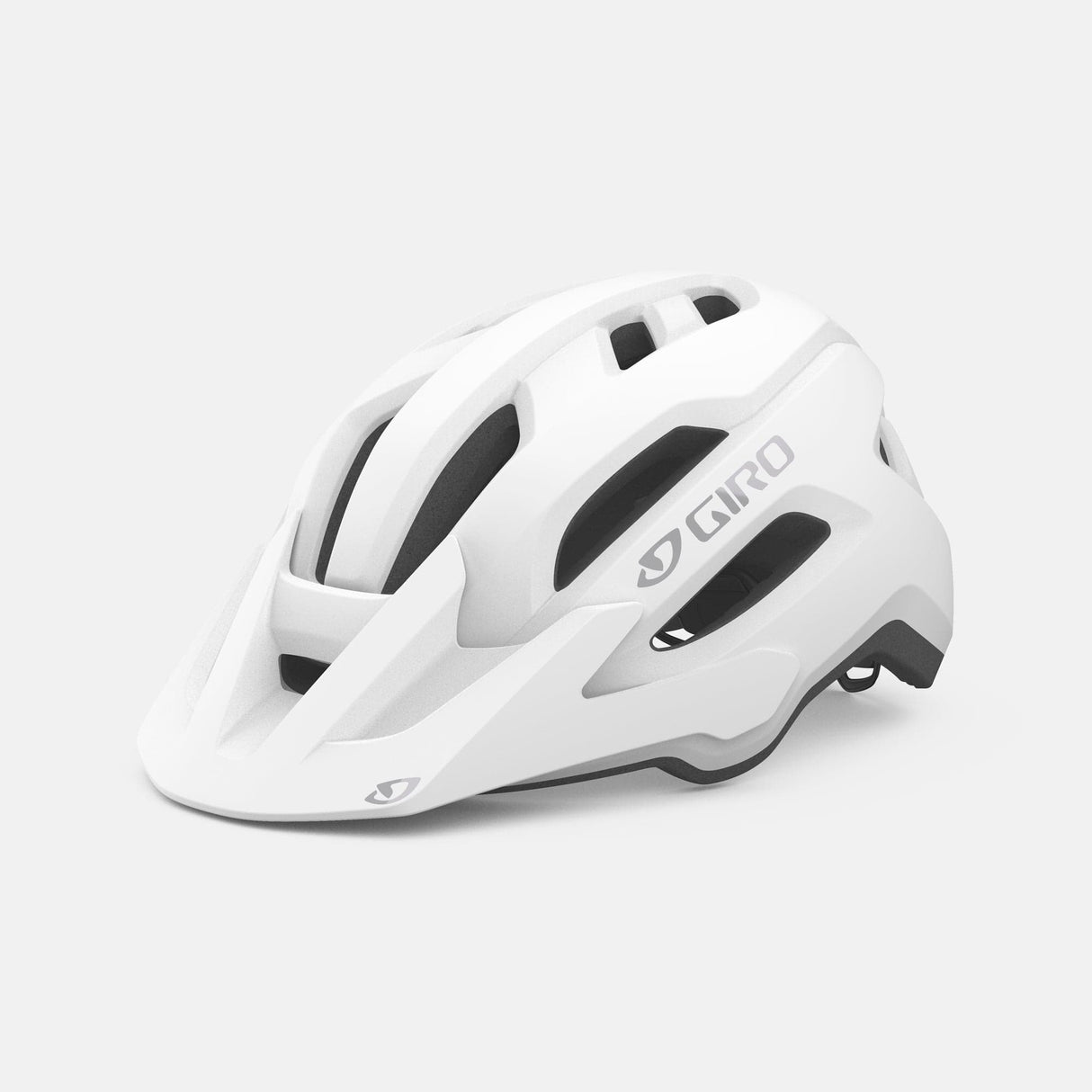 Giro Fixture Ii Mtb Helmet 2023: Matte White/Black Unisize 54-61Cm