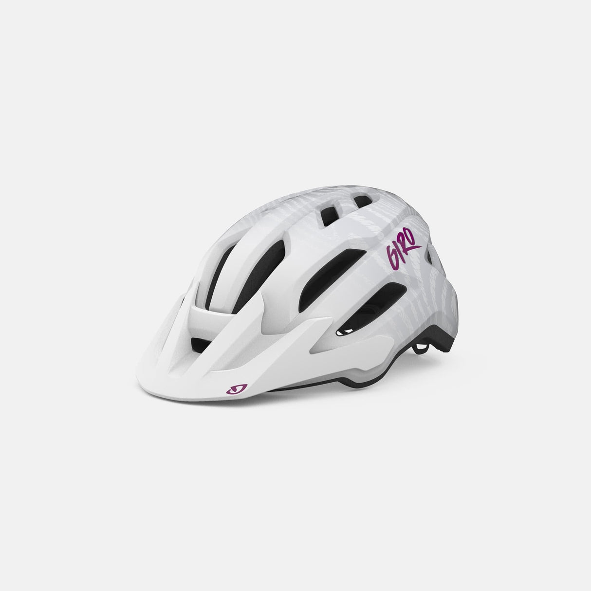 Giro Fixture Mips Ii Youth Recreational Helmet 2023: Matte White/Pink Ripple Unisize 50-57Cm