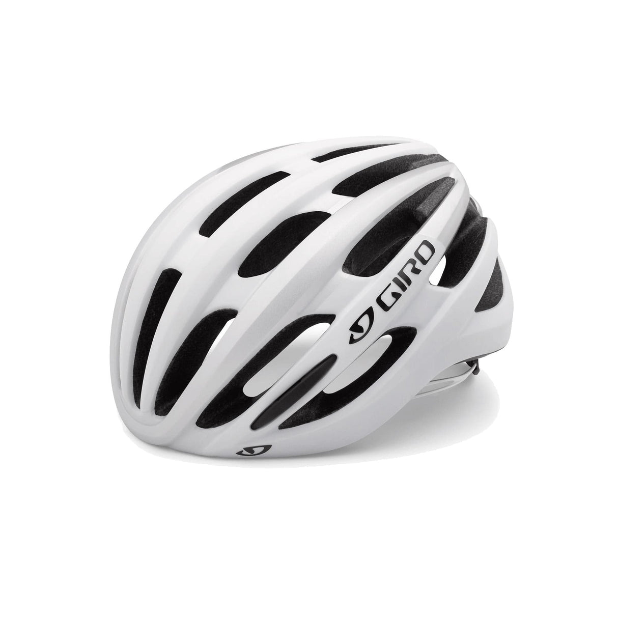 Giro Foray Mips Road Helmet 2019: Matte White/Silver M 55-59Cm