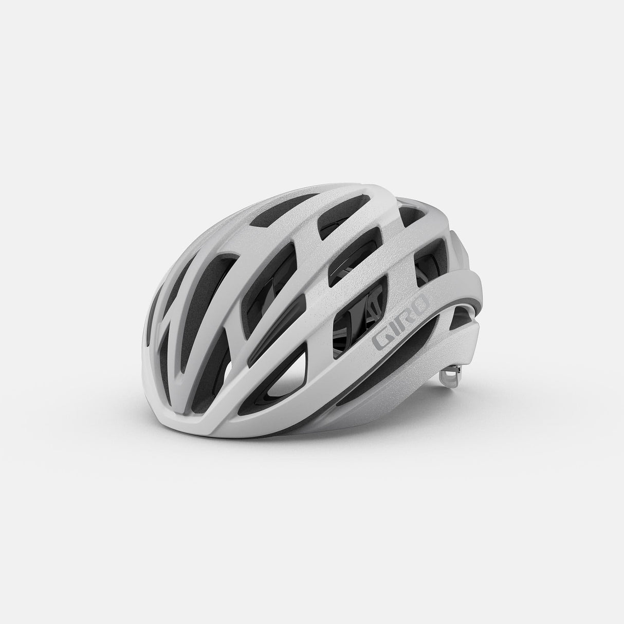 Giro Helios Spherical Road Helmet 2021: Matte White/Silver S 51-55Cm