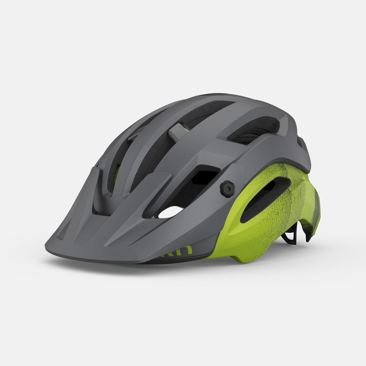 Giro Manifest Spherical Helmet 2022: Matte Black/Anodized Lime L 59-63Cm